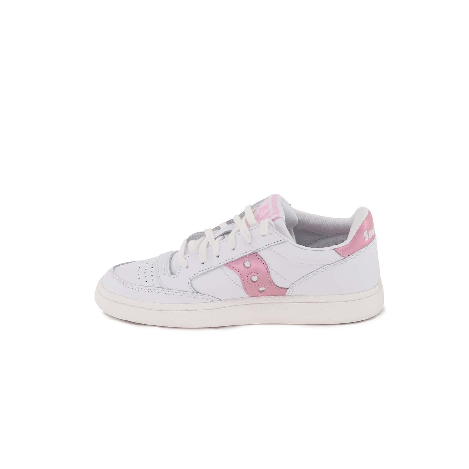 Saucony Jazz Court Bianco Rosa